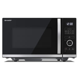 Sharp YC-QS254AE-B micro-onde Comptoir Micro-onde simple 25 L 900 W Noir, Acier inoxydable