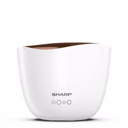 Sharp DF-A1E-W diffuseur aromatique Réservoir Plastique Or, Blanc - Vue supplémentaire 4