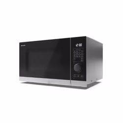 Sharp YC-PG234AE-S micro-onde Comptoir Micro-ondes grill 23 L 900 W Noir, Argent