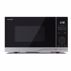 Sharp YC-PS254AE-S, Comptoir, Micro-onde simple, 25 L, 900 W, Écran integré, LED