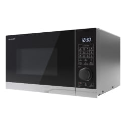 Sharp YC-PC254AE-S micro-onde Noir, Argent Micro-onde combiné Comptoir 25 L 900 W