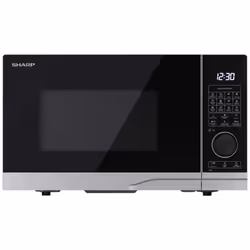 Micro-ondes combiné - Sharp - YC-PC284AE-S - 28L - Gril - Noir et argent