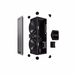 Sharp CP-LS100 haut-parleur portable et de fête Enceinte portable stéréo Noir 120 W - Vue supplémentaire 9