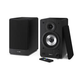 Sharp Bookshelf Speakers haut-parleur 2-voies Noir Avec fil &sans fil 60 W