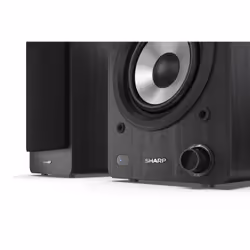 Sharp Bookshelf Speakers haut-parleur 2-voies Noir Avec fil &sans fil 60 W - Vue supplémentaire 10