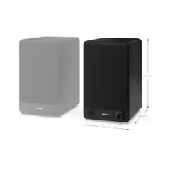 Sharp Bookshelf Speakers haut-parleur 2-voies Noir Avec fil &sans fil 60 W - Vue supplémentaire 12