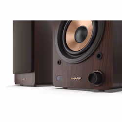 Sharp BOOKSHELF SPEAKERS haut-parleur 2-voies Marron Avec fil &sans fil 60 W - Vue supplémentaire 10