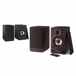 Sharp BOOKSHELF SPEAKERS haut-parleur 2-voies Marron Avec fil &sans fil 60 W - Vue supplémentaire 11