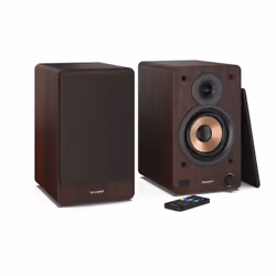 Sharp BOOKSHELF SPEAKERS haut-parleur 2-voies Marron Avec fil &sans fil 60 W - Vue supplémentaire 8
