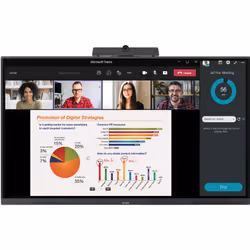Sharp PN-L652B 65" 3840 x 2160 pixels LCD Noir