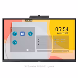 Sharp PNL752B Écran plat interactif 75" LCD Wifi 400 cd/m² 4K Ultra HD Noir Écran tactile Android 16/7