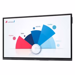 Sharp PN-L862B tableau blanc interactif 2,18 m (86") 3840 x 2160 pixels Écran tactile Noir - Vue supplémentaire 5