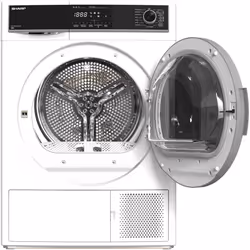 Sharp KD-HHH8S7GW21 8kg A++ Noir, Blanc