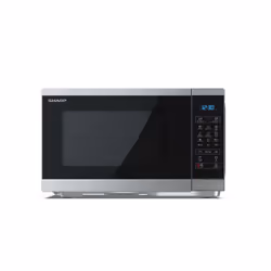 Sharp YC-MG252AE-S, Comptoir, Micro-ondes grill, 25 L, 900 W, Écran integré, LED