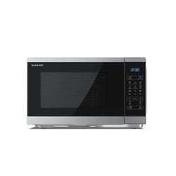 Sharp YC-MG252AE-S micro-onde Comptoir Micro-ondes grill 25 L 900 W Noir, Argent
