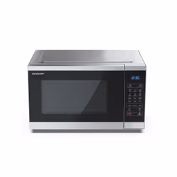 Sharp YC-MG252AE-S micro-onde Comptoir Micro-ondes grill 25 L 900 W Noir, Argent