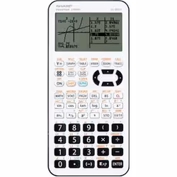 Sharp EL-9950, Poche, Calculatrice financière, 22 chiffres, 8 lignes, Batterie, Blanc