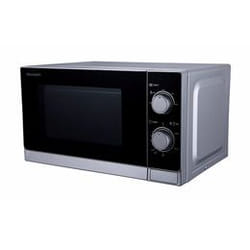 Sharp Home Appliances R-200INW micro-onde Comptoir Micro-onde simple 20 L 800 W Argent