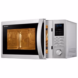 Sharp Home Appliances R-822STWE Comptoir Micro-onde combiné 25 L 900 W Acier inoxydable