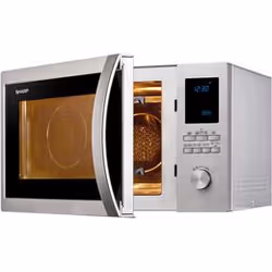 Sharp Home Appliances R-922STWE Comptoir Micro-onde combiné 32 L 1000 W Acier inoxydable