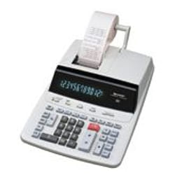 Sharp CS-2635RH calculatrice Bureau Calculatrice imprimante Noir, Argent