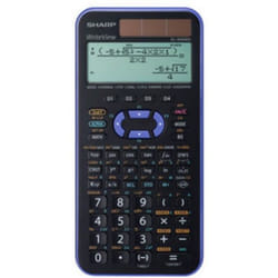 Sharp EL-W506TBSL calculatrice Bureau Calculatrice scientifique Noir