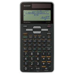 Sharp EL-W506T calculatrice Poche Calculatrice à écran Noir, Gris