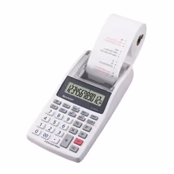 Sharp EL-1611V, Bureau, Calculatrice financière, 12 chiffres, 1 lignes, AC/Batterie, Gris, Blanc