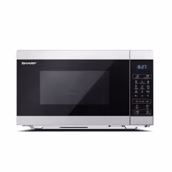 Sharp Home Appliances YC-MG51E-S micro-onde Sur toute la gamme Micro-onde combiné 25 L 900 W Métallique