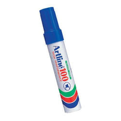 Artline EK-100 marqueur indélébile Pointe biseautée Bleu