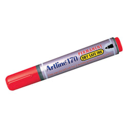 Artline 170 marqueur indélébile Pointe ogive Rouge 12 pièce(s)