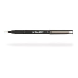 Artline 200 stylo fin Noir 12 pièce(s)
