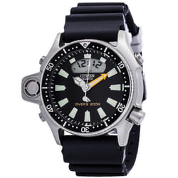Montre Citizen Promaster Aqualand Pour Hommes en Noir - JP2000-08E