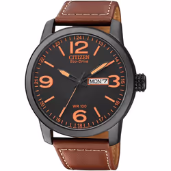 Montre Citizen  Pour Hommes en Marron - BM8476-07EE