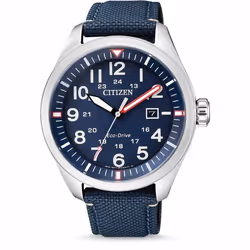 Montre Citizen Aviator Pour Hommes en Bleu - AW5000-16L