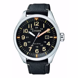 Montre Citizen Aviator Pour Hommes en Noir - AW5000-24E