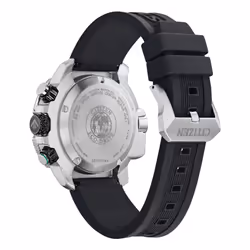 Citizen Promaster Aqualand Montre bracelet Mâle Quartz solaire Noir, Vert Argent