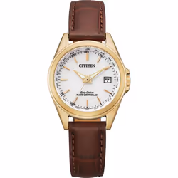 Montre Citizen Pour Femmes en Marron - EC1183-16A