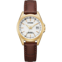 Montre Citizen  Pour Femmes en Marron - EC1183-16A