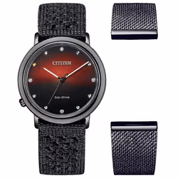 Montre Citizen Ambiluna 10th Anniversary Limited Edition Pour Femmes en Noir - EM1007-47E