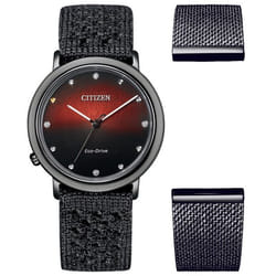 Montre Citizen Ambiluna 10th Anniversary Limited Edition Pour Femmes en Noir - EM1007-47E