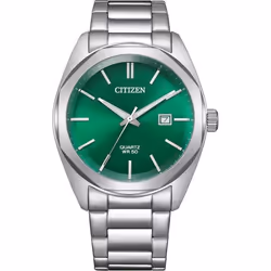 Montre - CITIZEN - BI5110-54X - Acier inoxydable - Résistant à leau 5 bar - Cadran vert
