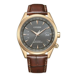 Montre Citizen  Pour Hommes en Marron - CB0273-11H