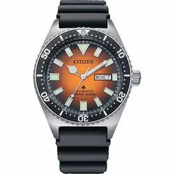 Montre Citizen Promaster Marine Pour Hommes en Noir - NY0120-01ZE