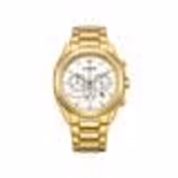 Montre - CITIZEN - Eco-Drive CA4592-85A - Quartz - Homme - Blanc - Acier inoxydable - Or