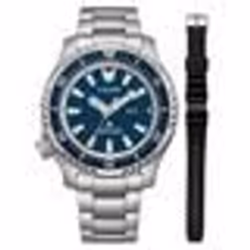 Montre Hommes Citizen NY0161-63L - Argent Acier inoxydable - 42mm - Etanche 20 bar