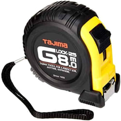 Tajima - Mètre ruban 25mm G-Lock - 5, 8 ou 10m - 8 m