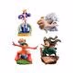 Megahouse - One Piece - Set 4 figurines One Piece Petitrama Logbox Re Birth Egghead 9 cm