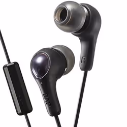 JVC HA-FX7M, Avec fil, 10 - 20000 Hz, Appels/Musique, 3,8 g, Casque, Noir