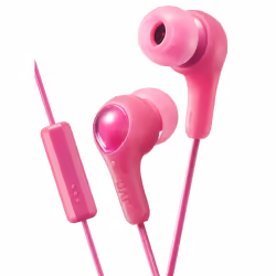 JVC HA-FX7M, Avec fil, 10 - 20000 Hz, Appels/Musique, 3,8 g, Casque, Rose